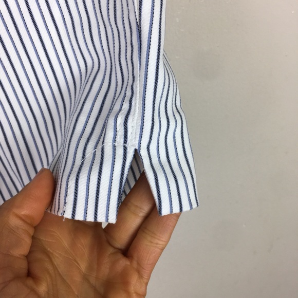 Hilary Radley striped Bermuda shorts blue & white - Picture 5 of 7